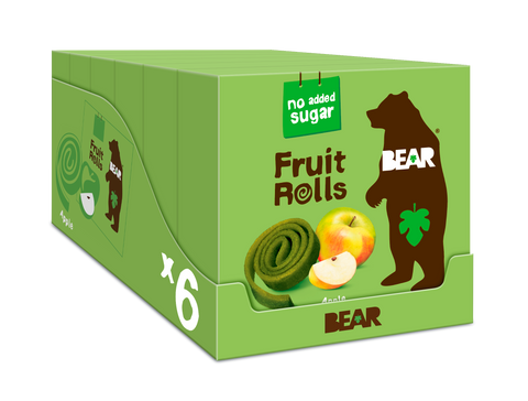 BEAR Ávaxtarúllur Multipack Epla
