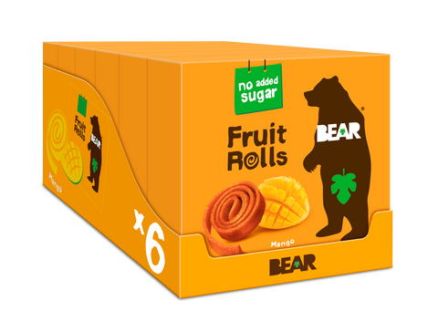 BEAR Ávaxtarúllur Multipack Mangó