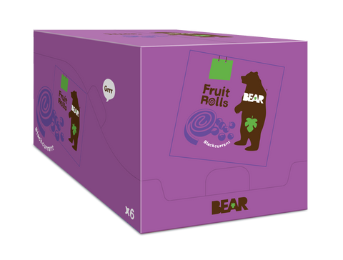 BEAR Ávaxtarúllur Multipack Sólberja