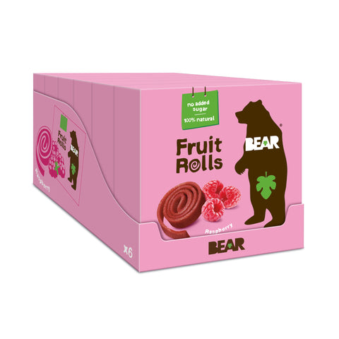 BEAR Ávaxtarúllur Multipack Hindberja