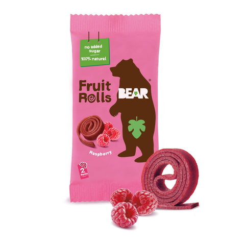 BEAR Ávaxtarúllur Single Hindberja