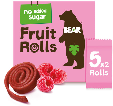 BEAR Ávaxtarúllur Multipack Hindberja