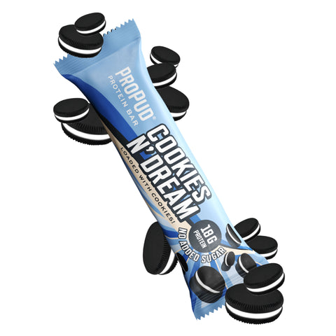 ProPud Cookies 'N Cream Prótein bar 55g (12 stk)