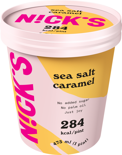 Nicks Ís Sea Salt Caramel