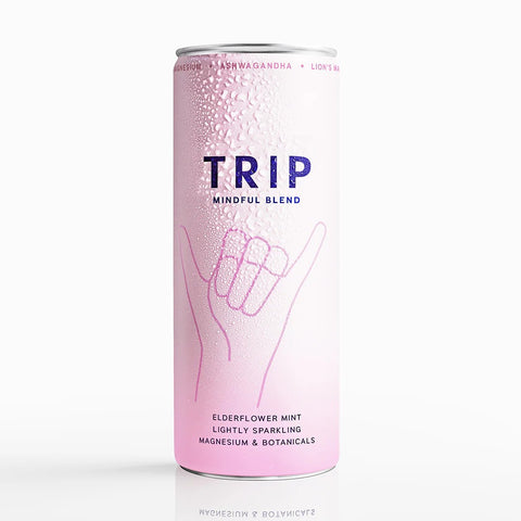 TRIP Mindful Blends Elderflower Mint 250ml