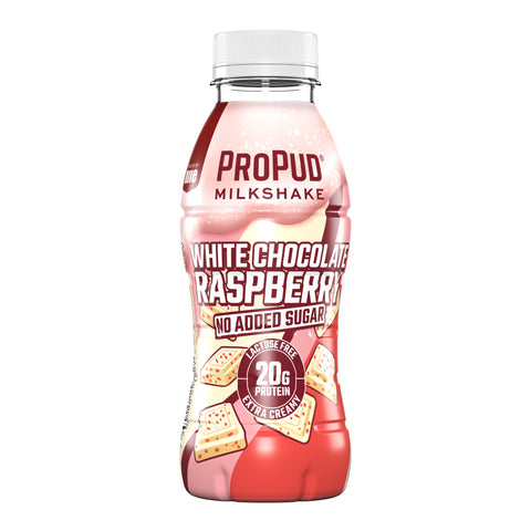 ProPud White Chocolate Raspberry Milkshake 330ml (8 stk)