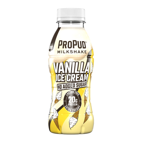 ProPud Vanilla Ice Cream Milkshake 330ml (8 stk)