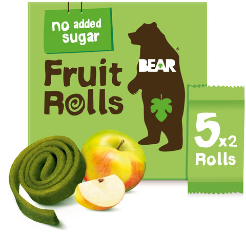 BEAR Fruit rolls ávaxtarúllur Multipack Apple 6 kassar (30 stk)