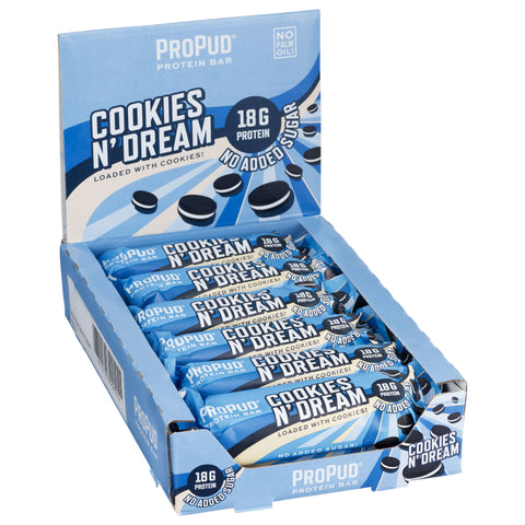 ProPud Cookies 'N Cream Prótein bar 55g (12 stk)